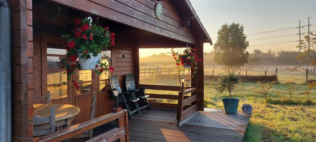 Ruime Romantische Blokhut Zwaanshoek Esterno foto