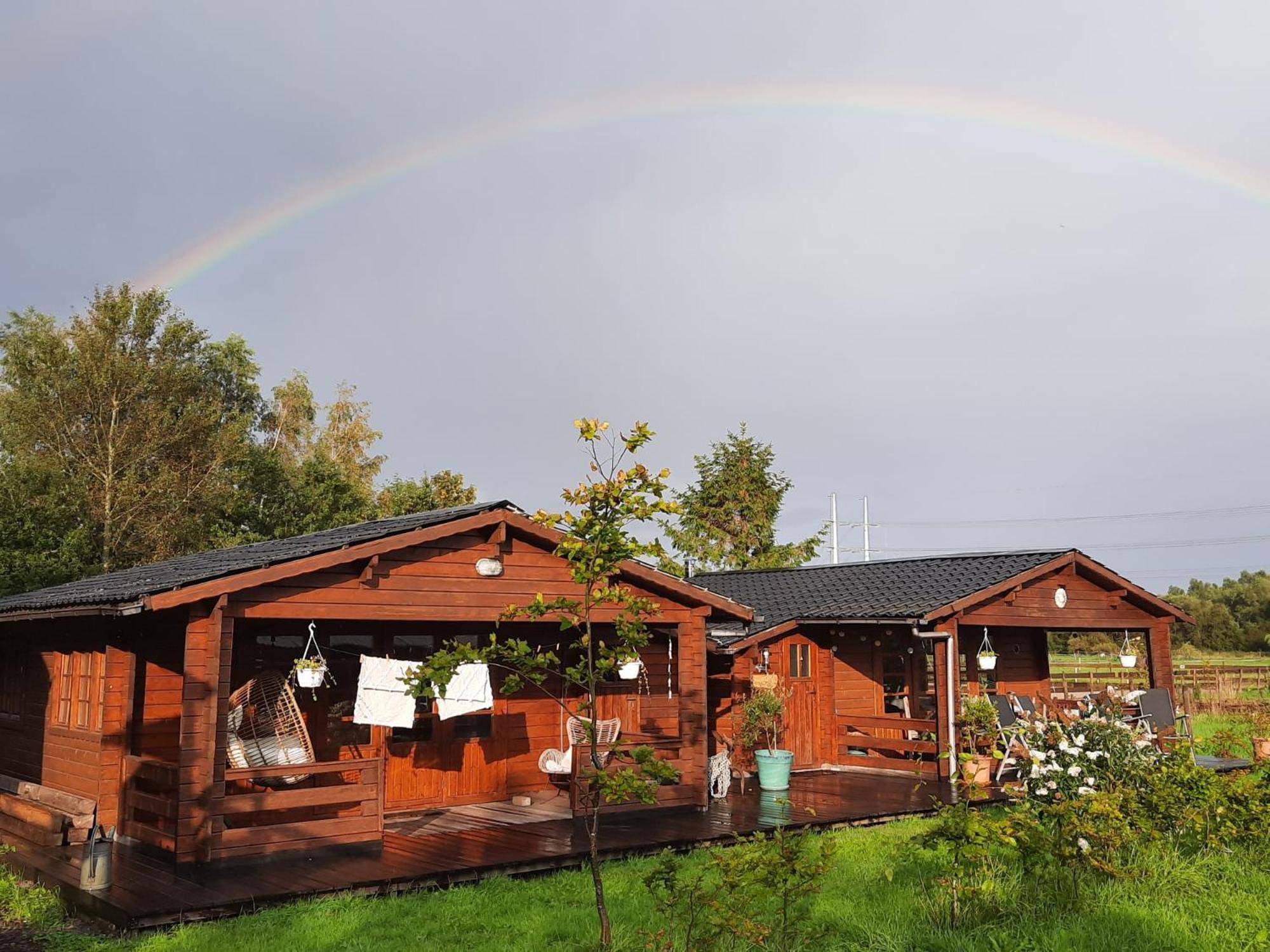 Ruime Romantische Blokhut Zwaanshoek Esterno foto